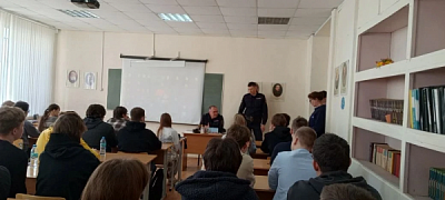 Беседа со студентами техникума по профилактике правонарушений